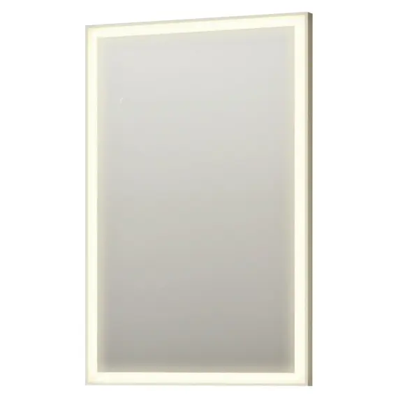 ЗЕРКАЛО ORKA CUBE 65X100 C LED ПОДСВЕТКОЙ, БЕЛЫЙ МАТОВЫЙ