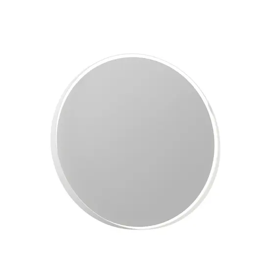 ЗЕРКАЛО ORKA MOONLIGHT 90X90 C LED ПОДСВЕТКОЙ, БЕЛЫЙ МАТОВЫЙ