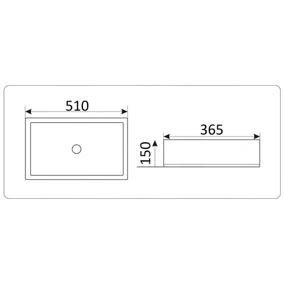 УМЫВАЛЬНИК CERAMALUX 9129