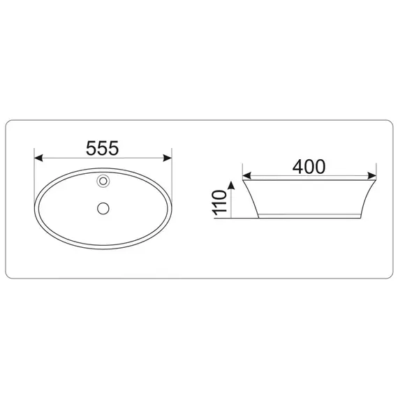 УМЫВАЛЬНИК CERAMALUX 9436