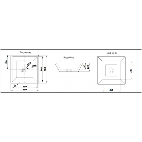 УМЫВАЛЬНИК CERAMALUX 9212