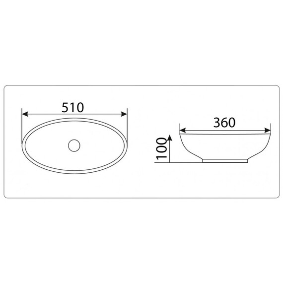 УМЫВАЛЬНИК CERAMALUX 9022
