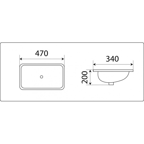 УМЫВАЛЬНИК CERAMALUX 540N