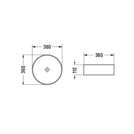 РАКОВИНА CERAMALUX GL05 СТЕКЛО ЗОЛОТО