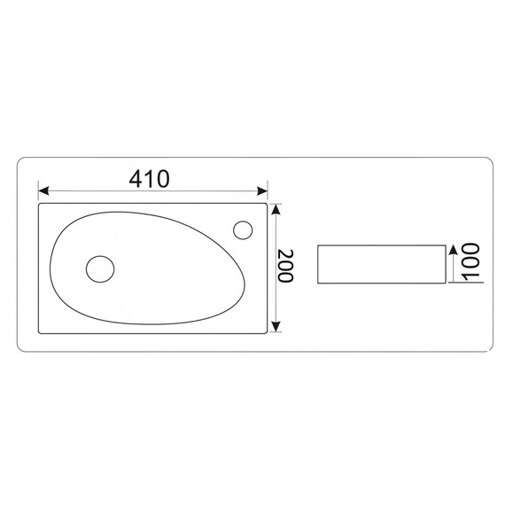 УМЫВАЛЬНИК CERAMALUX 9265