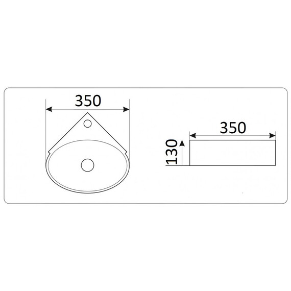 УМЫВАЛЬНИК CERAMALUX 9359