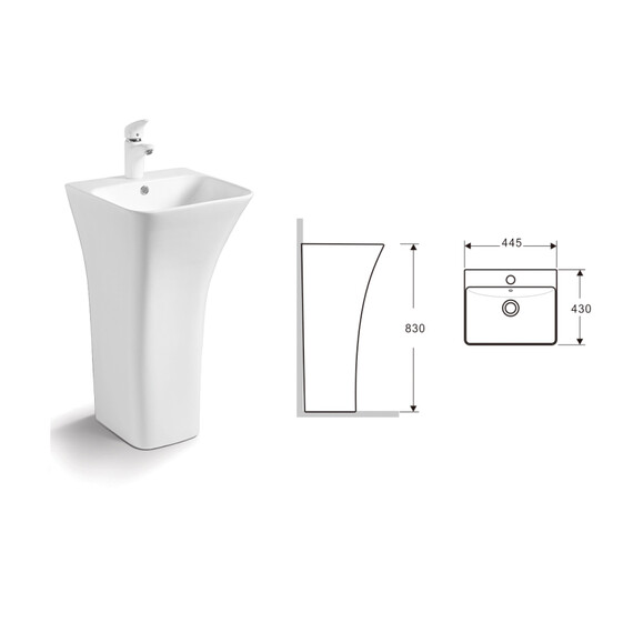 УМЫВАЛЬНИК CERAMALUX G315