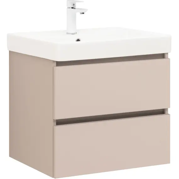 ТУМБА ПОД РАКОВИНУ AQUANET ВЕГА 2.0 60 БЕЖЕВЫЙ