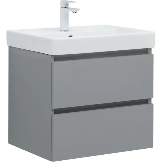 ТУМБА ПОД РАКОВИНУ AQUANET ВЕГА 2.0 60 МИСТИ ГРИН