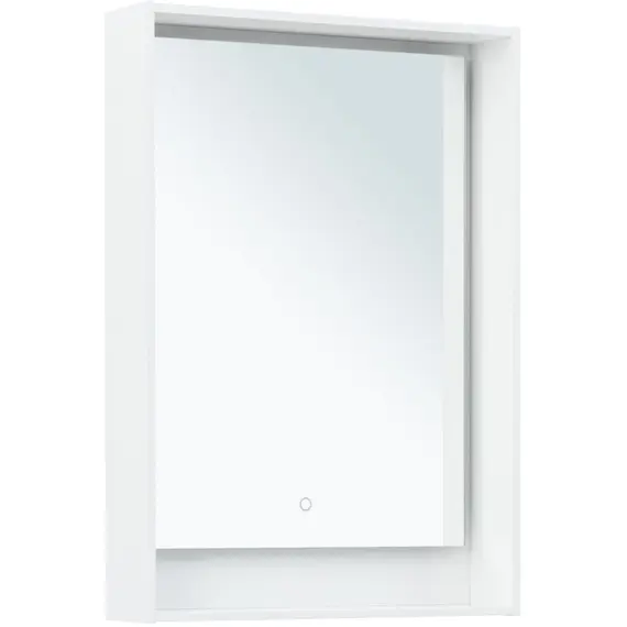 ЗЕРКАЛО AQUANET МИЛАН 60 БЕЛЫЙ ГЛЯНЕЦ