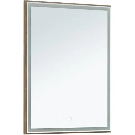 ЗЕРКАЛО AQUANET NOVA LITE 60 ДУБ РУСТИКАЛЬНЫЙ LED