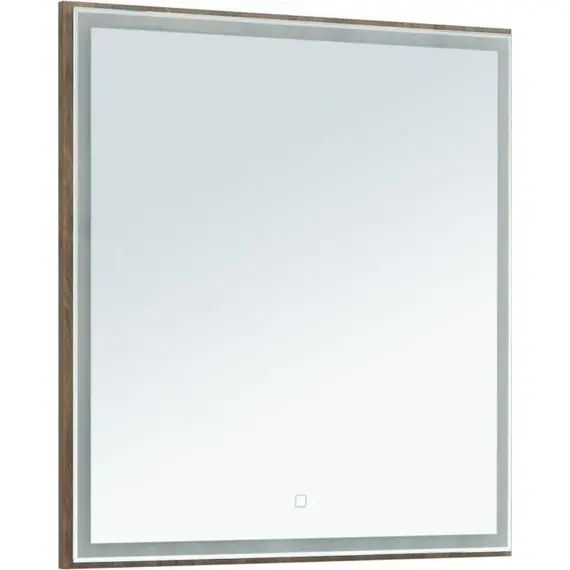 ЗЕРКАЛО AQUANET NOVA LITE 75 ДУБ РУСТИКАЛЬНЫЙ LED