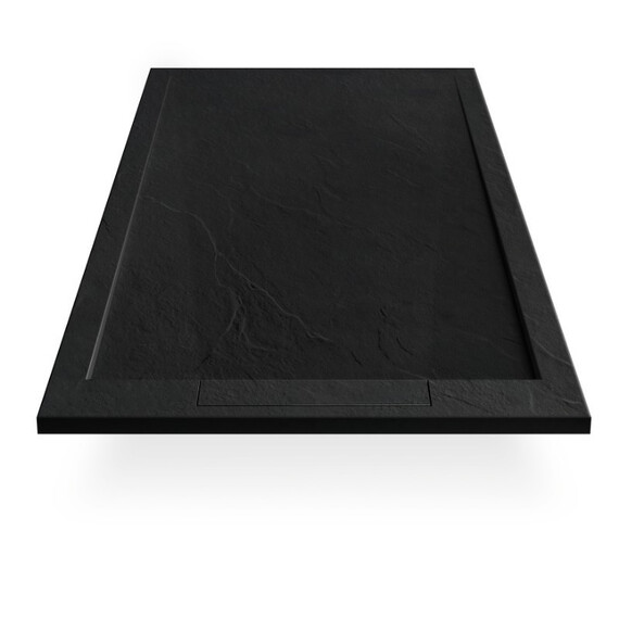 ПОДДОН ДУШЕВОЙ ESBANO ИЗ ИСКУССТВЕННОГО КАМНЯ ESP-LX128B ЧЕРНЫЙ