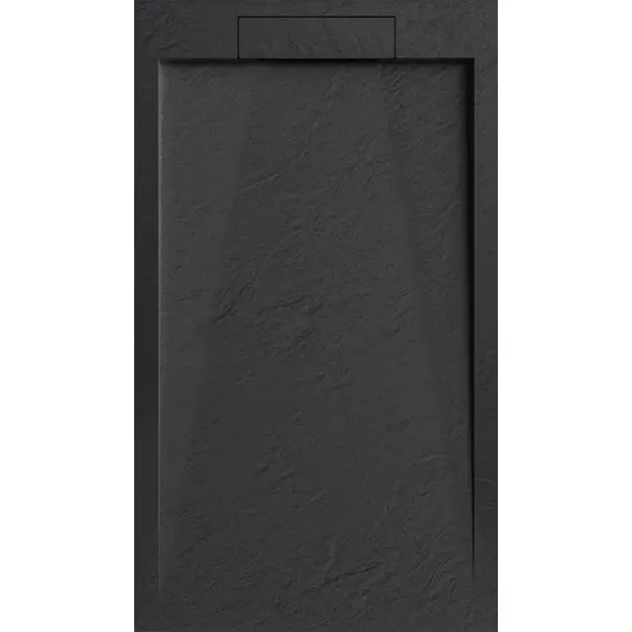 ПОДДОН ДУШЕВОЙ ESBANO ИЗ ИСКУССТВЕННОГО КАМНЯ ESP-LX128B ЧЕРНЫЙ