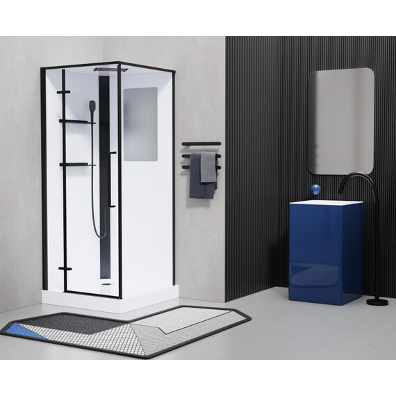 КАБИНА ДУШЕВАЯ ESBANO ESM-QUADRO-90 (LEFT) КАБИНА ДУШЕВАЯ ESBANO ESM-QUADRO-90 (LEFT)