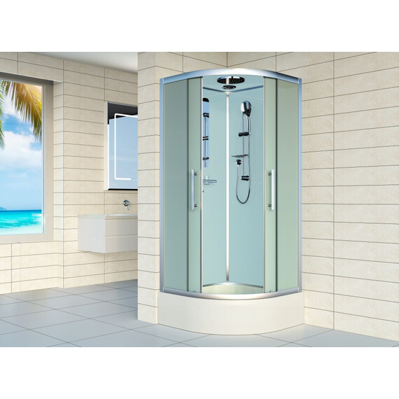 ДУШЕВАЯ КАБИНА СОСРЕДНИМ ПОДДОНОМ ESBANO EST-90CRM ДУШЕВАЯ КАБИНА СОСРЕДНИМ ПОДДОНОМ ESBANO EST-90CRM