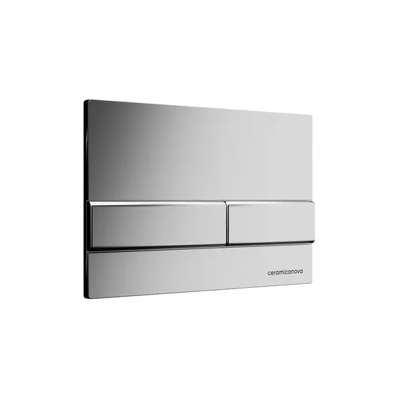 СИСТЕМА ИНСТАЛЛЯЦИИ ДЛЯ УНИТАЗОВ CERAMICANOVA ENVISION С КНОПКОЙ СМЫВА FLAT, ХРОМ МАТОВЫЙ