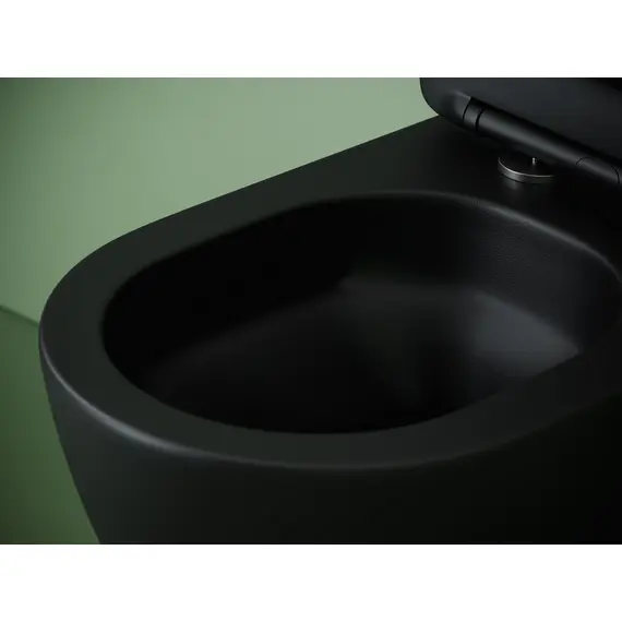 ПОДВЕСНОЙ УНИТАЗ CERAMICANOVA UNO, ЧЕРНЫЙ МАТОВЫЙ