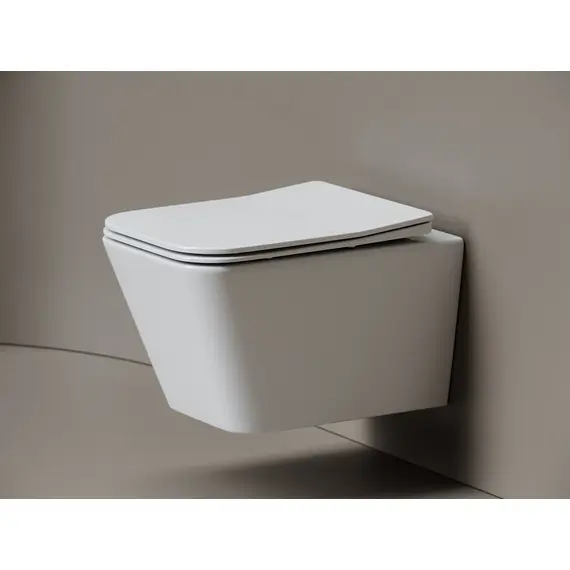 УНИТАЗ ПОДВЕСНОЙ CERAMICANOVA MIRO, БЕЛЫЙ