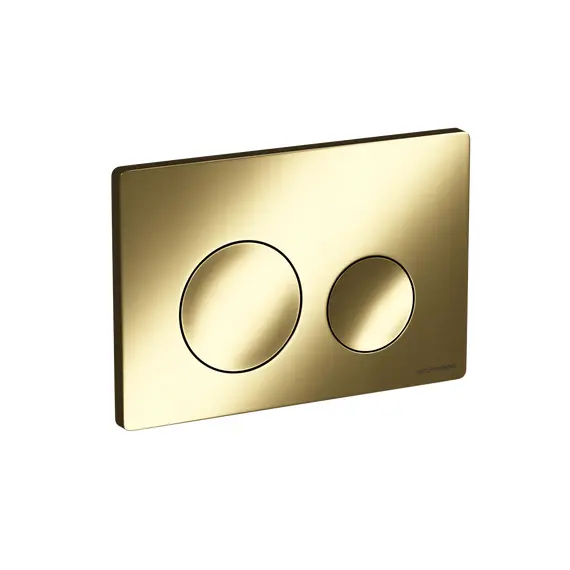 КНОПКА СМЫВА BALANCE, КЛАВИШИ CERAMICANOVA CIRCLE, БРАШИРОВАННОЕ ЗОЛОТО