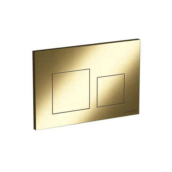 КНОПКА СМЫВА BALANCE, КЛАВИШИ CERAMICANOVA SQUARE, БРАШИРОВАННОЕ ЗОЛОТО