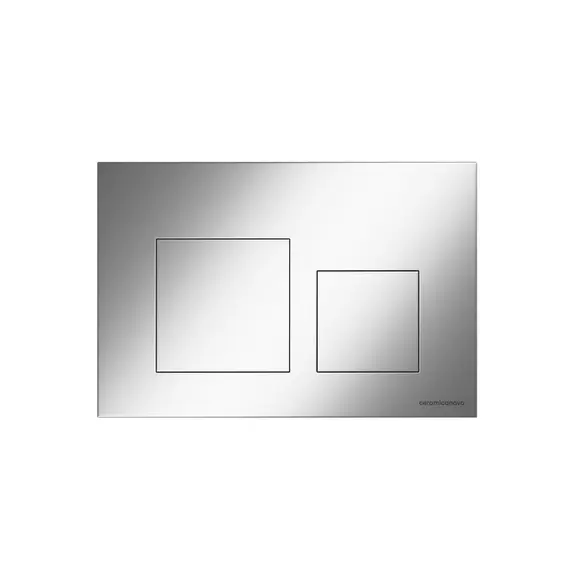 КНОПКА СМЫВА BALANCE, КЛАВИШИ CERAMICANOVA SQUARE, ХРОМ МАТОВЫЙ