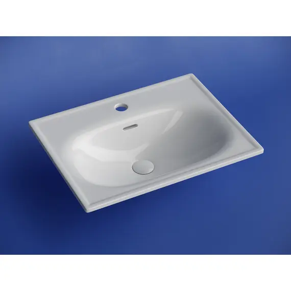 РАКОВИНА НАКЛАДНАЯ CERAMICANOVA SABO 600X460X130 ММ, БЕЛЫЙ 