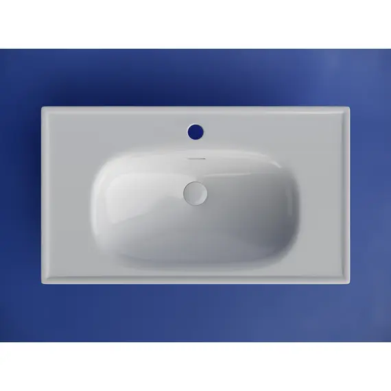 РАКОВИНА НАКЛАДНАЯ CERAMICANOVA SABO 800X460X130 ММ, БЕЛЫЙ