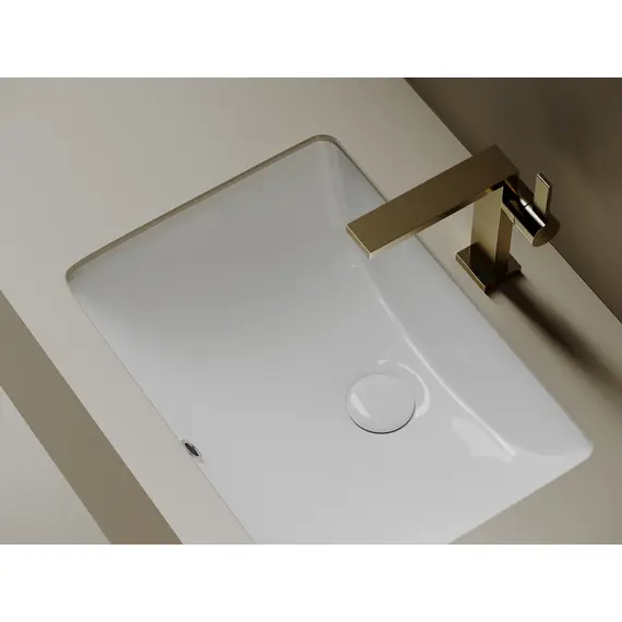 РАКОВИНА ВСТРАИВАЕМАЯ СНИЗУ CERAMICANOVA ERA 515X380X195 ММ, БЕЛЫЙ