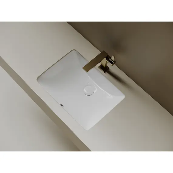 РАКОВИНА ВСТРАИВАЕМАЯ СНИЗУ CERAMICANOVA ERA 515X380X195 ММ, БЕЛЫЙ