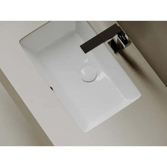 РАКОВИНА ВСТРАИВАЕМАЯ СНИЗУ CERAMICANOVA ERA 525X345X17 5ММ, БЕЛЫЙ