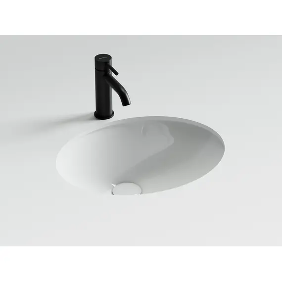 РАКОВИНА ВСТРАИВАЕМАЯ СНИЗУ CERAMICANOVA ERA 465X380X190 ММ, БЕЛЫЙ