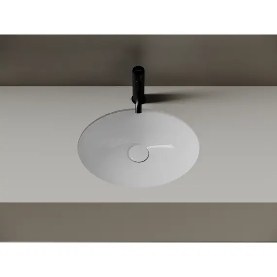 РАКОВИНА ВСТРАИВАЕМАЯ СНИЗУ CERAMICANOVA ERA 465X380X190 ММ, БЕЛЫЙ