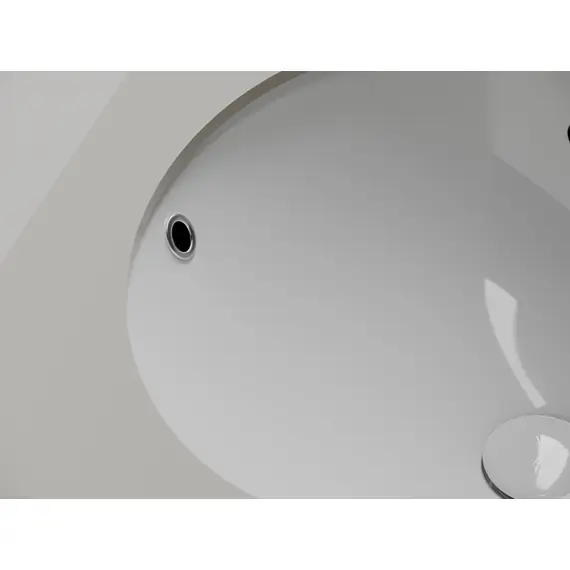 РАКОВИНА ВСТРАИВАЕМАЯ СНИЗУ CERAMICANOVA ERA 465X380X190 ММ, БЕЛЫЙ