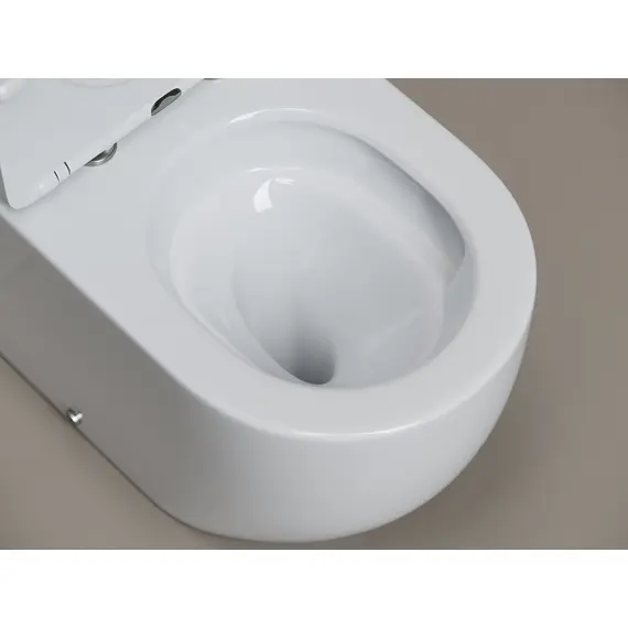 НАПОЛЬНЫЙ ПРИСТАВНОЙ УНИТАЗ CERAMICANOVA MIA, БЕЛЫЙ