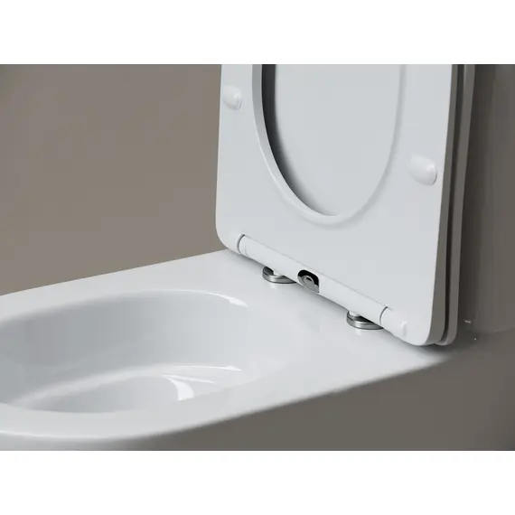 НАПОЛЬНЫЙ ПРИСТАВНОЙ УНИТАЗ CERAMICANOVA MIA, БЕЛЫЙ