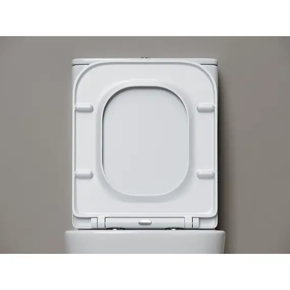 НАПОЛЬНЫЙ ПРИСТАВНОЙ УНИТАЗ CERAMICANOVA CUBIC, БЕЛЫЙ