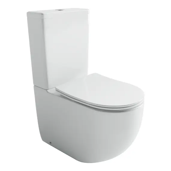 НАПОЛЬНЫЙ ПРИСТАВНОЙ УНИТАЗ CERAMICANOVA METROPOL,БЕЛЫЙ