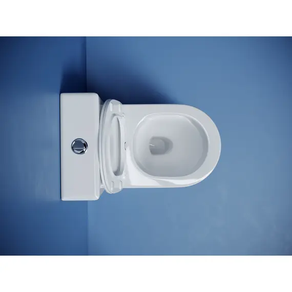 НАПОЛЬНЫЙ ПРИСТАВНОЙ УНИТАЗ CERAMICANOVA METROPOL,БЕЛЫЙ