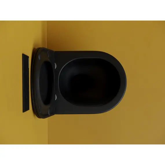 ПОДВЕСНОЙ УНИТАЗ CERAMICANOVA METROPOL, ЧЕРНЫЙ МАТОВЫЙ