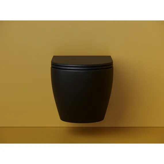 ПОДВЕСНОЙ УНИТАЗ CERAMICANOVA METROPOL, ЧЕРНЫЙ МАТОВЫЙ