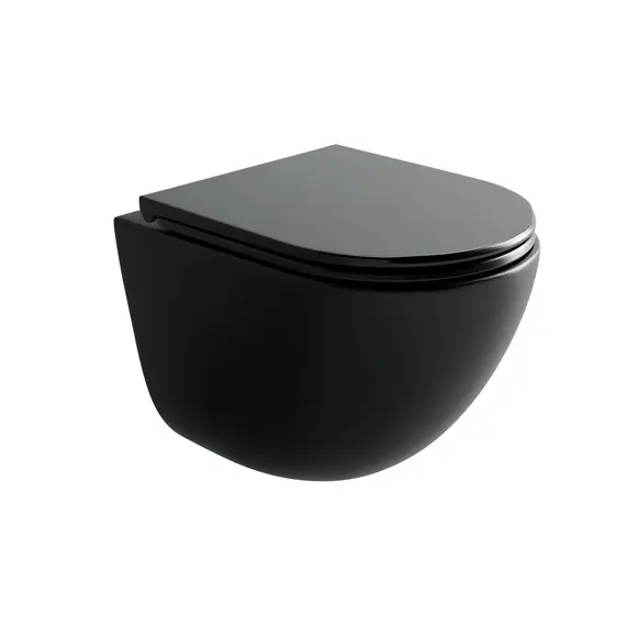 ПОДВЕСНОЙ УНИТАЗ CERAMICANOVA VOGUE, ЧЕРНЫЙ МАТОВЫЙ