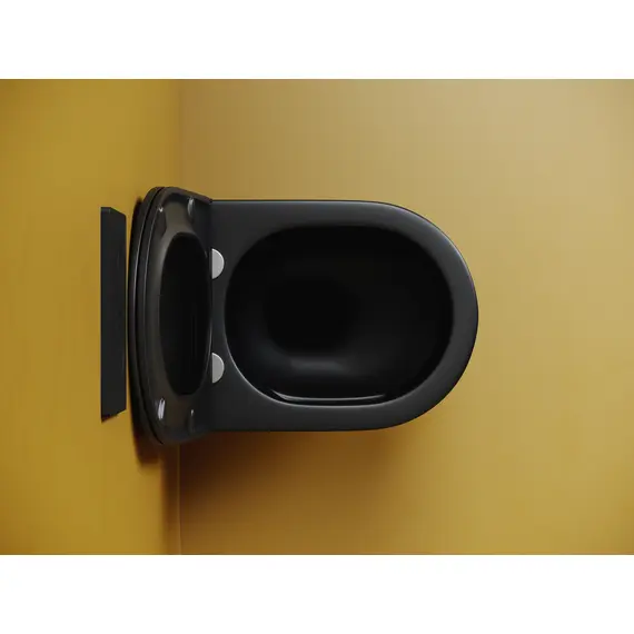 ПОДВЕСНОЙ УНИТАЗ CERAMICANOVA VOGUE, ЧЕРНЫЙ МАТОВЫЙ