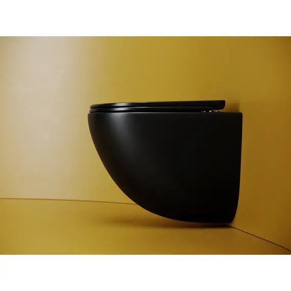 ПОДВЕСНОЙ УНИТАЗ CERAMICANOVA VOGUE, ЧЕРНЫЙ МАТОВЫЙ