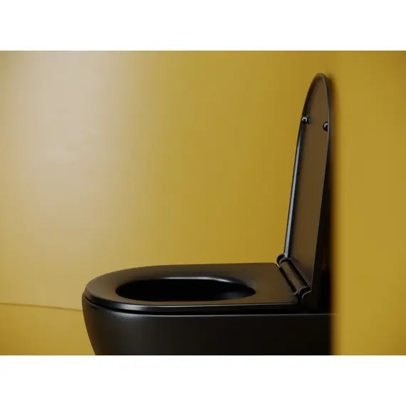ПОДВЕСНОЙ УНИТАЗ CERAMICANOVA VOGUE, ЧЕРНЫЙ МАТОВЫЙ