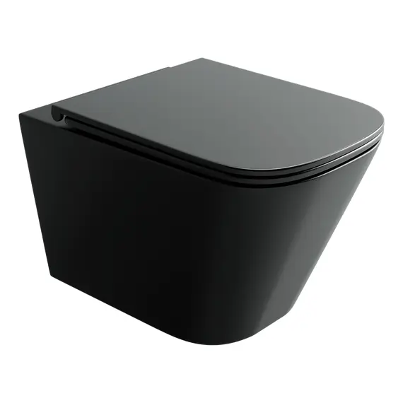ПОДВЕСНОЙ УНИТАЗ CERAMICANOVA UNION, ЧЕРНЫЙ МАТОВЫЙ
