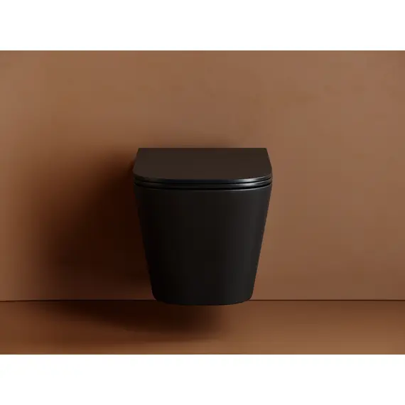 ПОДВЕСНОЙ УНИТАЗ CERAMICANOVA UNION, ЧЕРНЫЙ МАТОВЫЙ