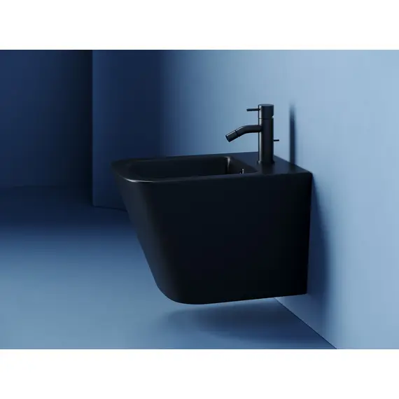 ПОДВЕСНОЕ БИДЕ CERAMICANOVA UNION, ЧЕРНЫЙ МАТОВЫЙ