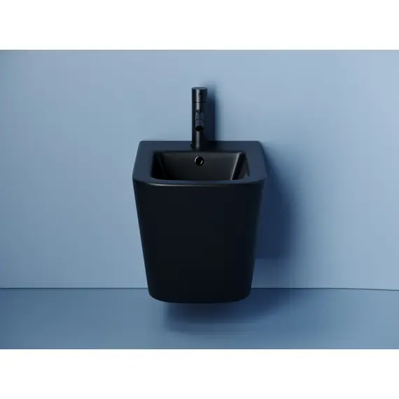 ПОДВЕСНОЕ БИДЕ CERAMICANOVA UNION, ЧЕРНЫЙ МАТОВЫЙ