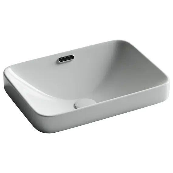РАКОВИНА ВСТРАИВАЕМАЯ СВЕРХУ CERAMICANOVA ELEMENT ПРЯМОУГОЛЬНАЯ 460X330X170 ММ, БЕЛЫЙ